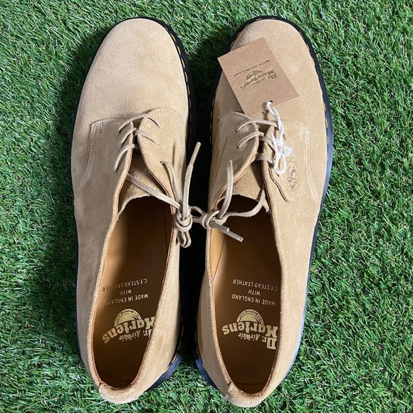 Doc Dr. Martens 1461 CF Stead Suede Oxfords Made in England Shoes US Mens 13 NEW main image 4